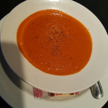 Jack Astor's - tomato basil soup, excellent it was - Canadian (New) Near Me - Toronto, Ontario