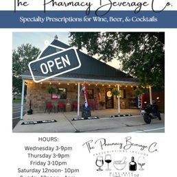 Exterior outside entrance of The Pharmacy Beverage - Poynette, Wisconsin Exterior outside entrance of The Pharmacy Beverage - Poynette, Wisconsin