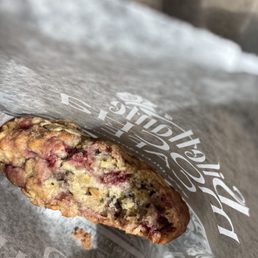 Raspberry oat scone Raspberry oat scone