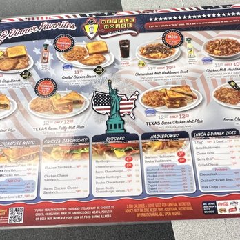 Waffle House - Menu - Breakfast & Brunch Near Me - Sharonville, Ohio