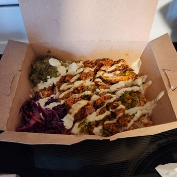 Tortuga Sandwich Shop - Kenmore - Gustavo as a bowl with rice - Latin American Near Me - Kenmore, New York