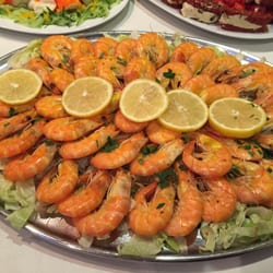 Gaststätte Los Amigos - Gambas beim Tapas-Buffet