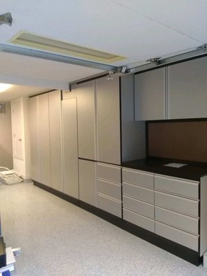 Gallery 1 - Garage cabinets for every budget. We make it easy and affordable to organize your space.
All employees are factory trained and certified, so you’re assured a quality install every time.
We are professional cabinet makers with many years of experience so you can count on a quality installation and design.
Installed in one day in most cases on an average 16' install. But we'll take as long as it takes to ensure the top quality install you expect. Gallery 1 - Garage cabinets for every budget. We make it easy and affordable to organize your space.
All employees are factory trained and certified, so you’re assured a quality install every time.
We are professional cabinet makers with many years of experience so you can count on a quality installation and design.
Installed in one day in most cases on an average 16' install. But we'll take as long as it takes to ensure the top quality install you expect.