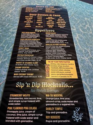 Menu photo 1 Sip 'n Dip Lounge Great Falls, MT Menu photo 1 Sip 'n Dip Lounge Great Falls, MT