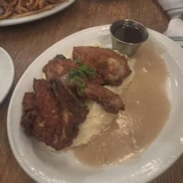Fried Chicken and Mashed Potatoes
