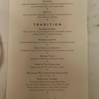 Spago - A dessert menu in a class of its own - New American Near Me - Beverly Hills, California