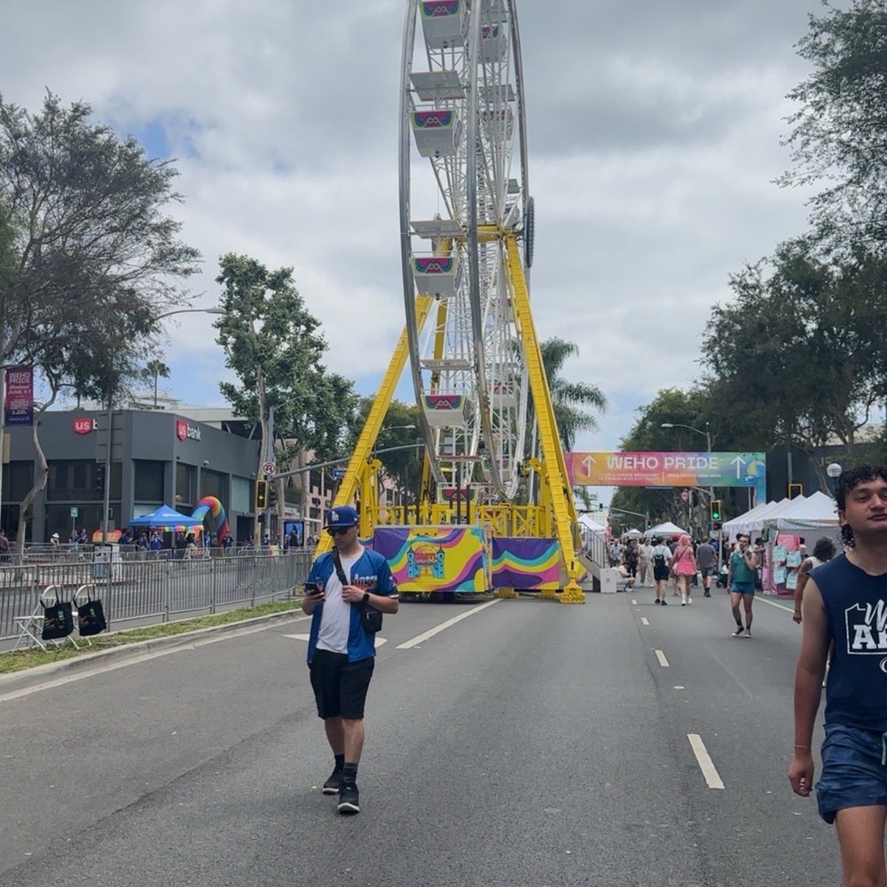 WeHo Pride - The Ferris wheel - Festivals Near Me WeHo Pride - The Ferris wheel - Festivals Near Me