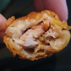 Hung Hao Restaurant - Inside the egg roll