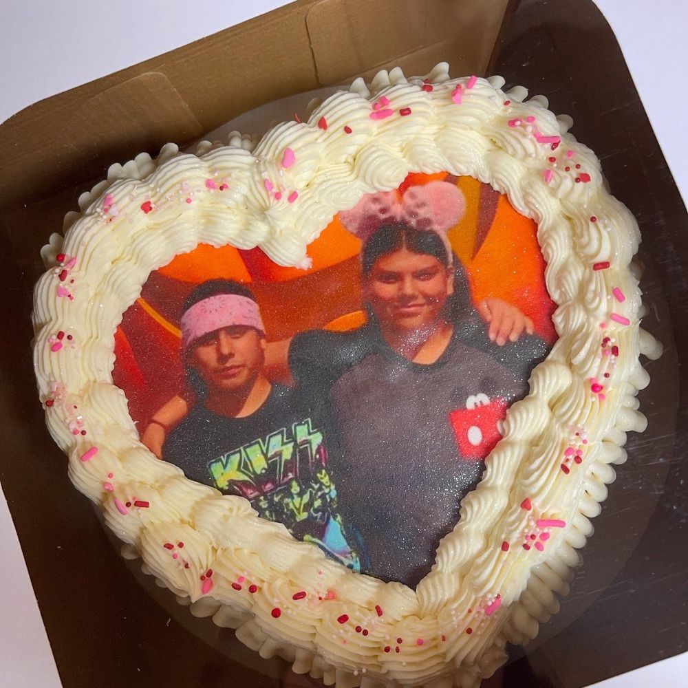 The Goods By Lex - This was a valentines cake I got got my kids last year it was red velvet - Desserts Near Me