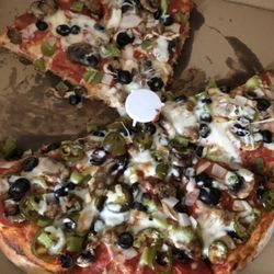 Ricco's Pizza - This is a Rico special jalapeños get it a good taste this pizza is loaded and worth getting!!!!
