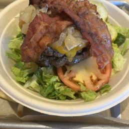 Bunless burger Bunless burger