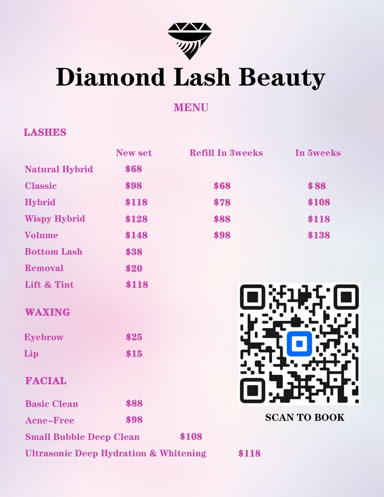 Diamond Lash Beauty  Logo