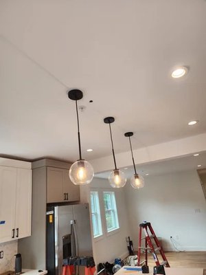 Light Installations - Lopes Electric Inc is a fully licensed and insured company, so you can rest assured you will be receiving the highest quality of electrical services. We also highly pride ourselves on customer satisfaction, offering a one-year warranty, so we can both make sure the job is done just the way it should.