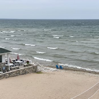 Breakers Resort - View from our room - Hotels Near Me - Saint Ignace, Michigan