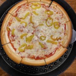 327 Pizza & Pub - Gluten free pizza. The crust was so soft and buttery!!