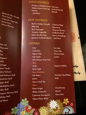 Menu photo 1 Aki Japanese Buffet Doral, FL