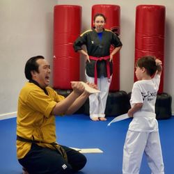 Excel Taekwondo Academy - Tae Beginners class- Board breaking day