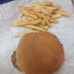 Star-Lite Fried Chicken - Steak burger combo