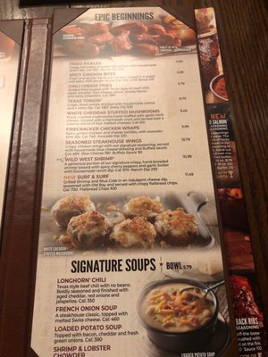 Menu photo 7 LongHorn Steakhouse Apex, NC Menu photo 7 LongHorn Steakhouse Apex, NC