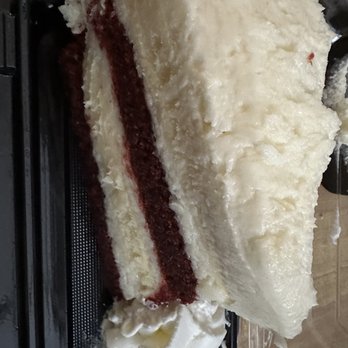 The Cheesecake Factory - Ultimate Red Velvet Cake Cheesecake - Desserts Near Me - Miami Beach, Florida