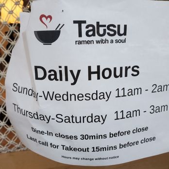 Tatsu Ramen - Ramen Near Me - Pasadena, California Tatsu Ramen - Ramen Near Me - Pasadena, California