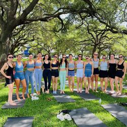 Serenity Tree Yoga - Bachelorette Yoga White Point Gardens with Serenity Tree Yoga