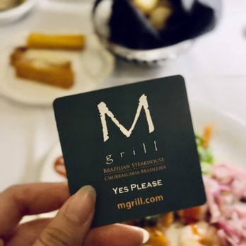 M Grill - Yes and no meat card - Brazilian Near Me - Los Angeles, California M Grill - Yes and no meat card - Brazilian Near Me - Los Angeles, California