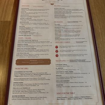 Luz Roja Tex Mex - Menu - Mexican Near Me - San Antonio, Texas