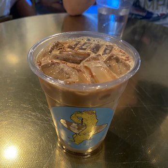 Bear Coast Coffee - iced decaf mocha w oat milk - Coffee & Tea Near Me - Dana Point, California Bear Coast Coffee - iced decaf mocha w oat milk - Coffee & Tea Near Me - Dana Point, California