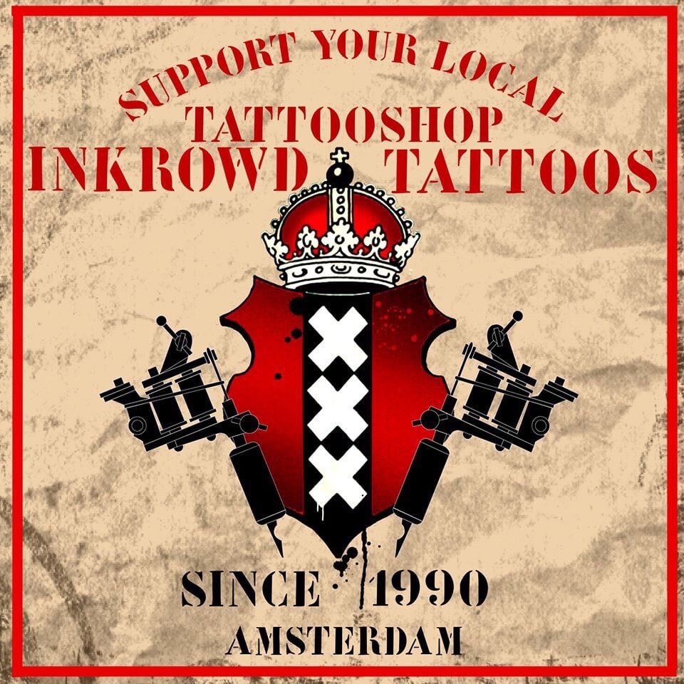 INKROWD TATTOOS Updated June 2024 Waterlooplein 123, Amsterdam