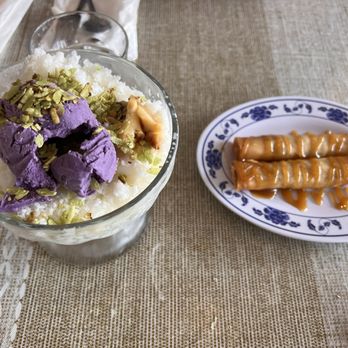 CARiN de RiA - Halo Halo and Banana Turon - Filipino Near Me - Encinitas, California CARiN de RiA - Halo Halo and Banana Turon - Filipino Near Me - Encinitas, California
