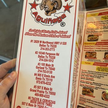 Birria Aguinaga - Menu - Breakfast & Brunch Near Me - Dallas, Texas Birria Aguinaga - Menu - Breakfast & Brunch Near Me - Dallas, Texas