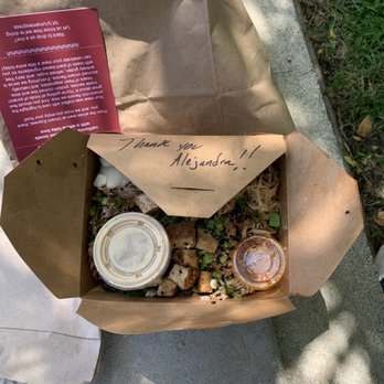 Umami Express - Protein Lover Greens Bowl - Asian Fusion Near Me - Pasadena, California