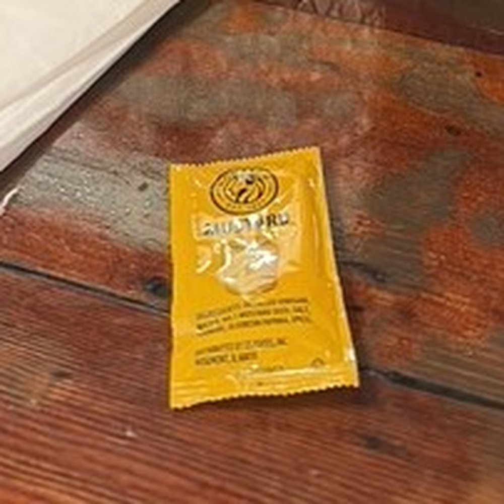 Solvang Brewing Company - Here's the "house made" mustard LOL in a packet from Illinois. - Breweries Near Me - Solvang, California Solvang Brewing Company - Here's the "house made" mustard LOL in a packet from Illinois. - Breweries Near Me - Solvang, California