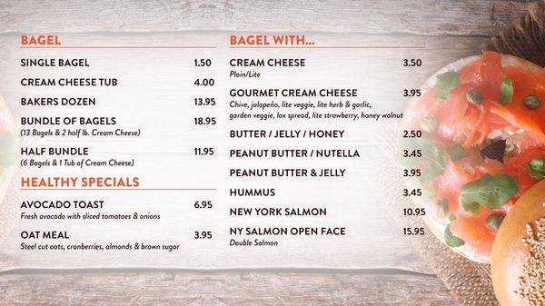 Menu photo 8 New York Bagels San Diego, CA Menu photo 8 New York Bagels San Diego, CA