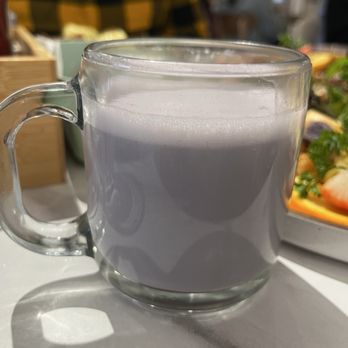 Taste & Glory - Ube latte with oat milk - Breakfast & Brunch Near Me - San Mateo, California Taste & Glory - Ube latte with oat milk - Breakfast & Brunch Near Me - San Mateo, California