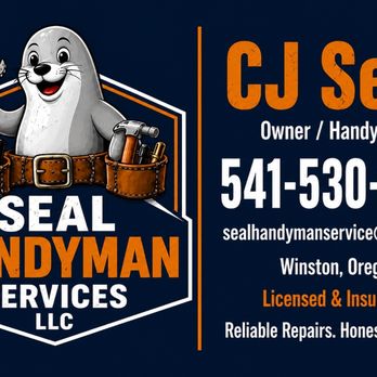 Seal Handyman Services - Handyman Near Me - Winston, Oregon Seal Handyman Services - Handyman Near Me - Winston, Oregon