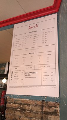Menu photo 3 Roast Club Cafe Barcelona, B