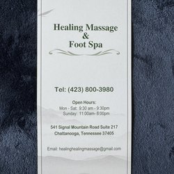 Healing Massage & Foot Spa