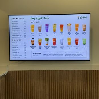 Boba With Mi - Menu - Bubble Tea Near Me - Falls Church, Virginia