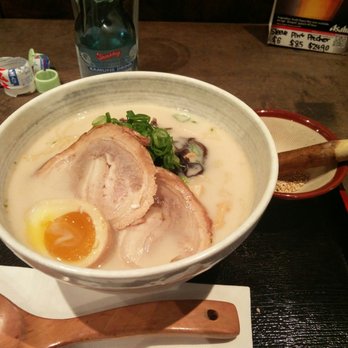 Ramen Isshin - White sesame shio ramen - Ramen Near Me - Toronto, Ontario Ramen Isshin - White sesame shio ramen - Ramen Near Me - Toronto, Ontario