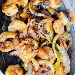 Mi Rancho GTO - Shrimp fajitas
