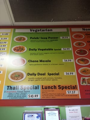Menu photo 7 Cafe India Milwaukee, WI