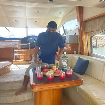 Seashine - Preparing small snack - Boat Charters Near Me - Cabo San Lucas, BCS Seashine - Preparing small snack - Boat Charters Near Me - Cabo San Lucas, BCS
