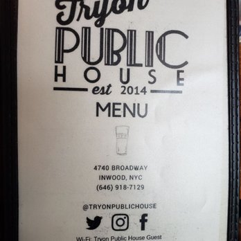 Tryon Public House - American Near Me - New York, New York Tryon Public House - American Near Me - New York, New York