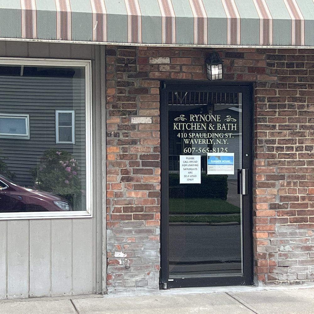Rynone Kitchen and Bath - Front of building. - Kitchen & Bath Near Me - Waverly, New York Rynone Kitchen and Bath - Front of building. - Kitchen & Bath Near Me - Waverly, New York