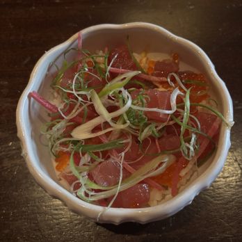 Lowland Tavern - Bluefin tuna rice bowl - New American Near Me - Charleston, South Carolina Lowland Tavern - Bluefin tuna rice bowl - New American Near Me - Charleston, South Carolina