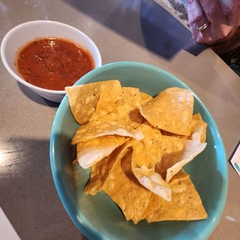 Playa Mesa - Chips and dip (served sala is not spicy). They have spicy salsa options though. - Mexican Near Me - Costa Mesa, California Playa Mesa - Chips and dip (served sala is not spicy). They have spicy salsa options though. - Mexican Near Me - Costa Mesa, California