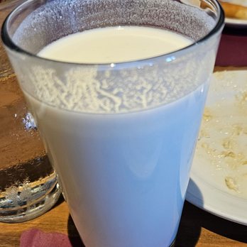 Anatolian Table - Yogurt drink.  YUM. But it might not be for everyone. Strong and a little bitter, like Greek yogurt. - Mediterranean Near Me - Rocklin, California