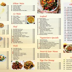 ChinAmerica Min’s Garden - Menu from Min's Garden